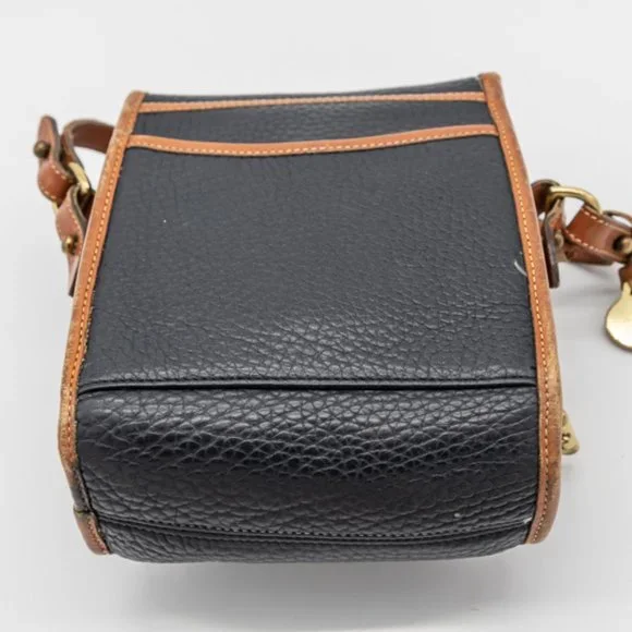 Dooney & Bourke crossbody black and brown leather purse - Picture 8 of 13